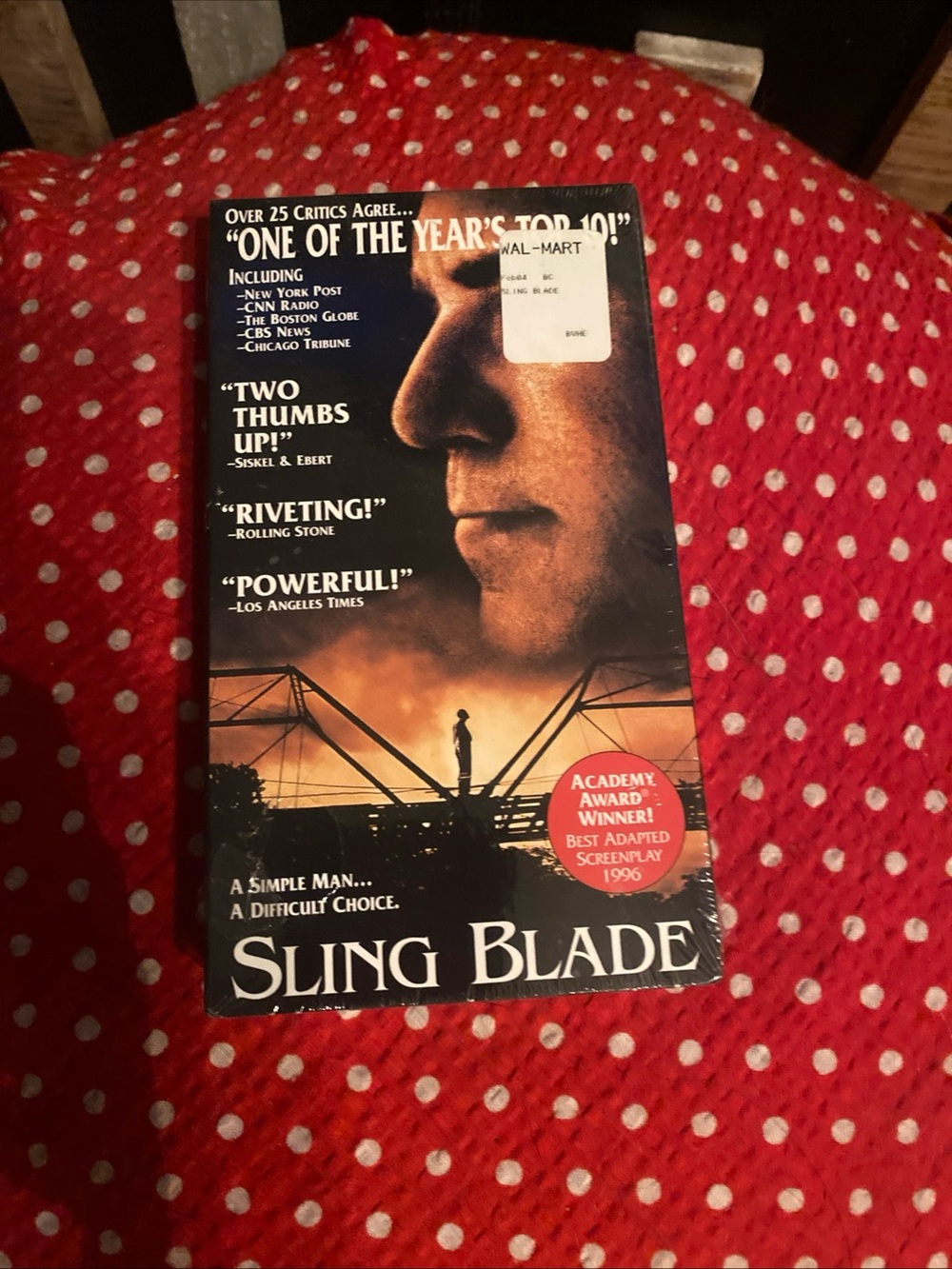 Sling Blade VHS 1996 Brand New Factory Sealed Miramax Billy Bob Thornton
